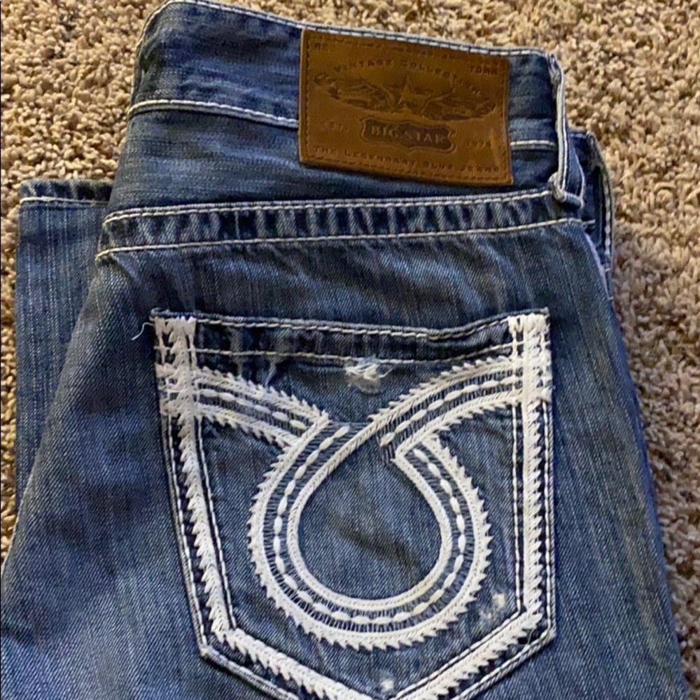Big star buckle jeans